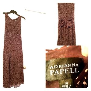 Brown Polka Dot Adrianna Papel